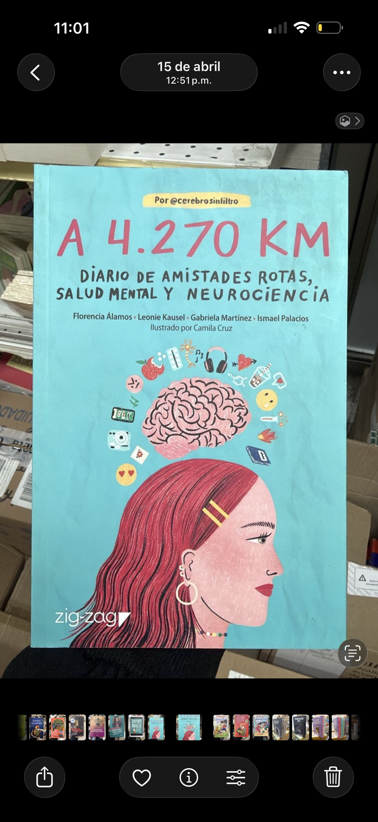 A 4.270 KM
DIARIO DE AMISTADES ROTAS,.
SALUD MENTAL Y NEUROCIENCIA