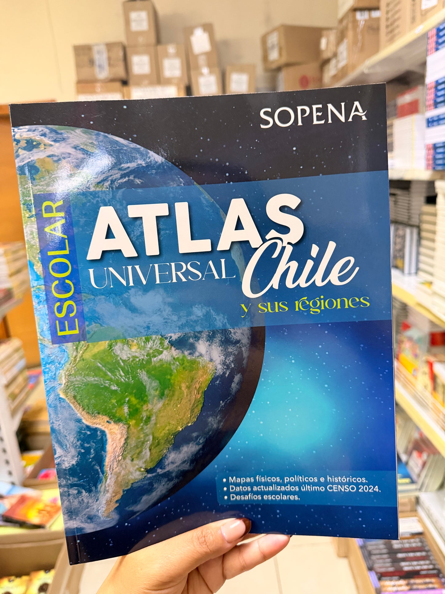 ATLAS UNIVERSAL CHILE Y SUS REGIONES