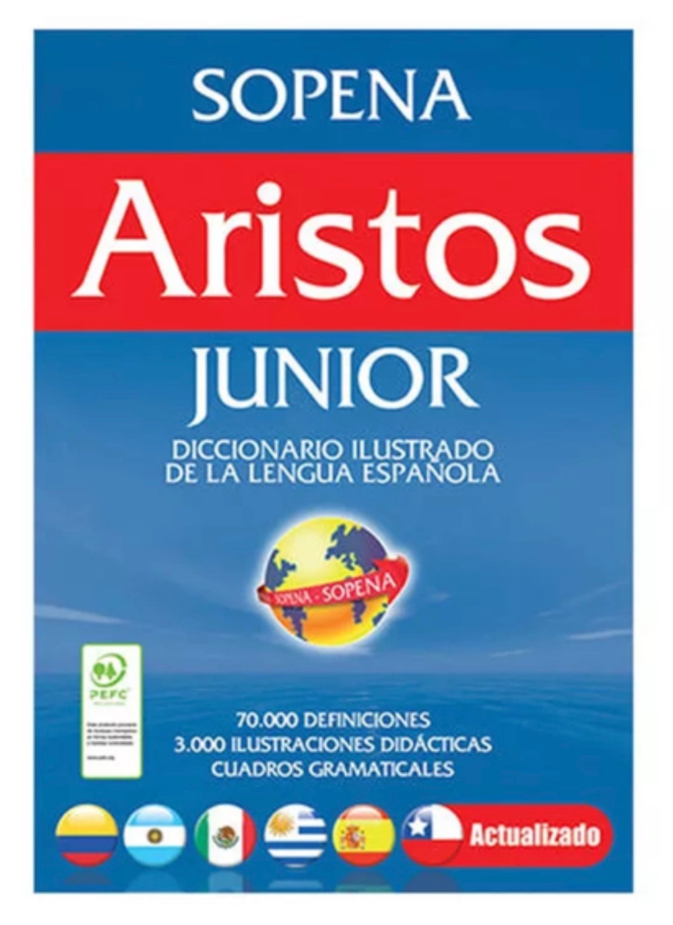 ARISTOS JUNIOR DICCIONARIO ILUSTRADO DE LA LENGUA ESPAÑOLA - SOPENA