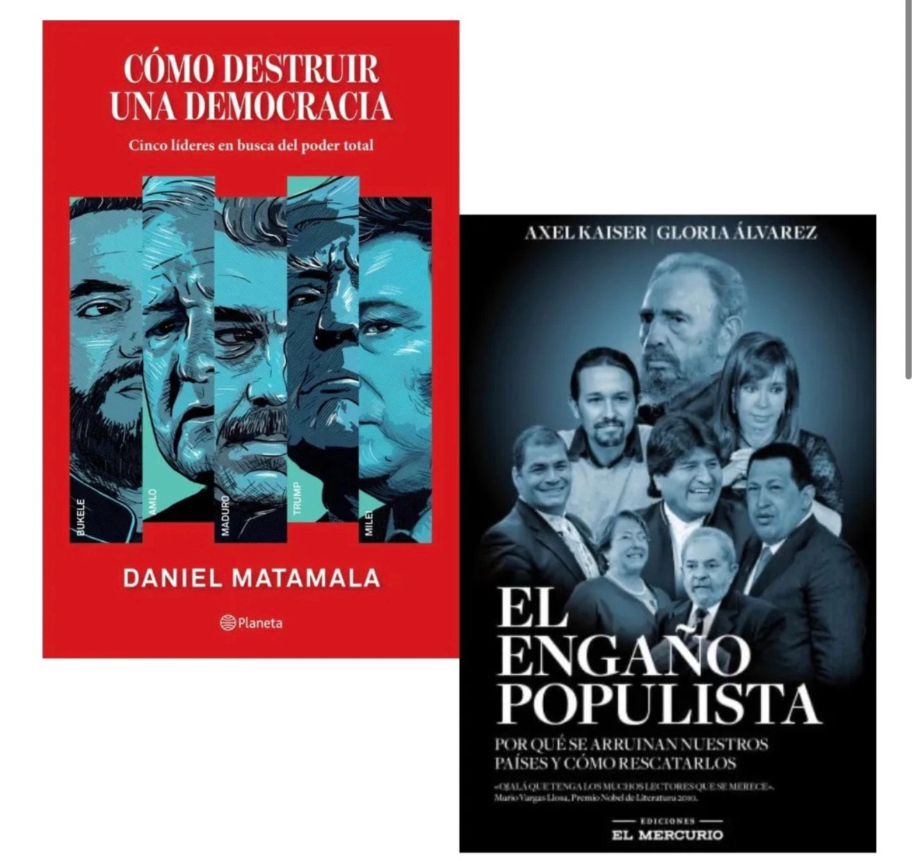 como destruir una democracia + el engaño populista