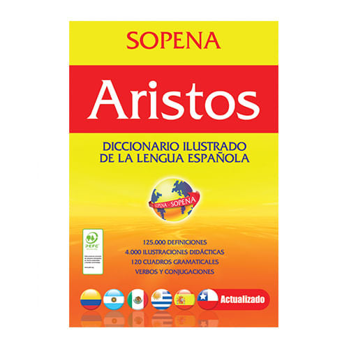 ARISTOS DICCIONARIO ILUSTRADO DE LA LENGUA ESPAÑOLA - SOPENA