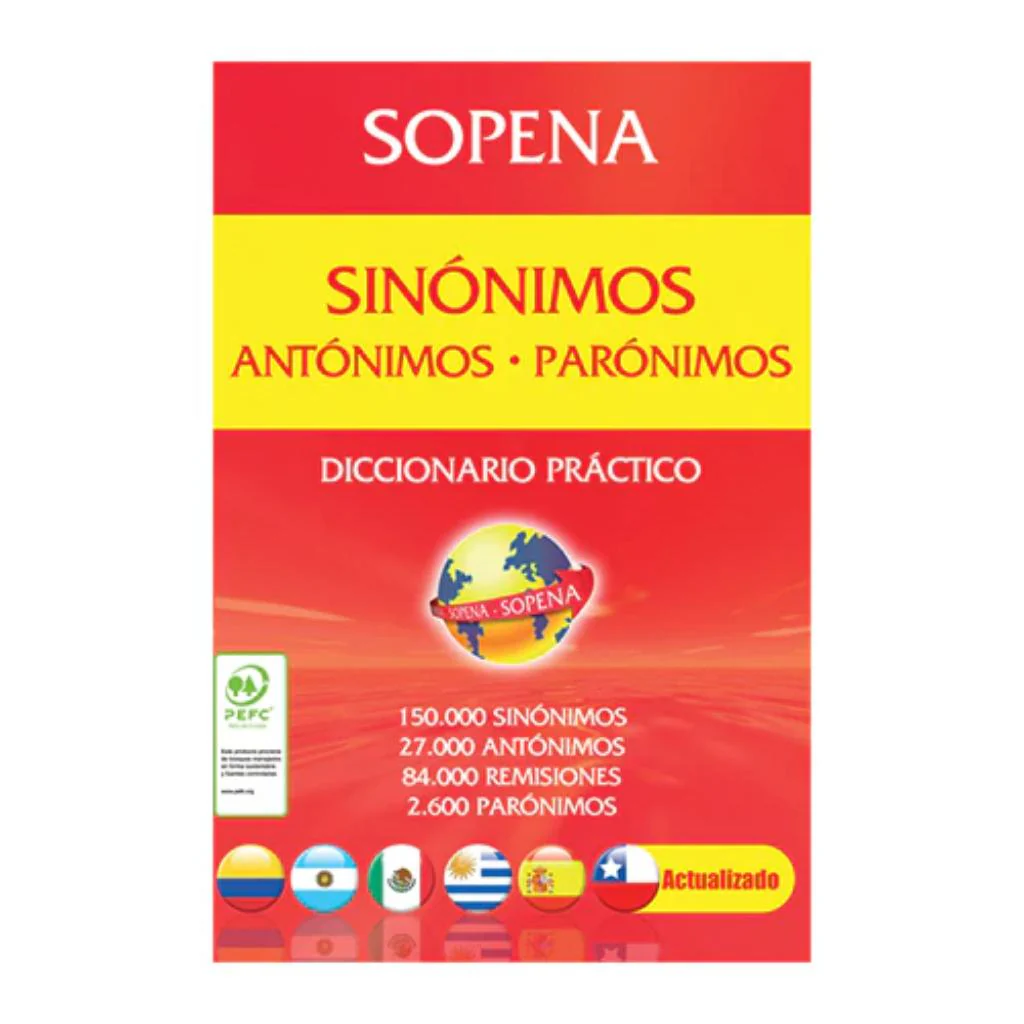 Diccionario Sinónimos Antónimos Parónimos