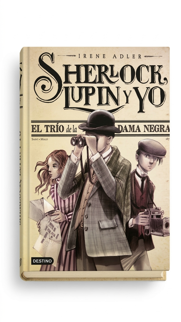 Sherlock, Lupin y Yo: El Trío de la Dama Negra