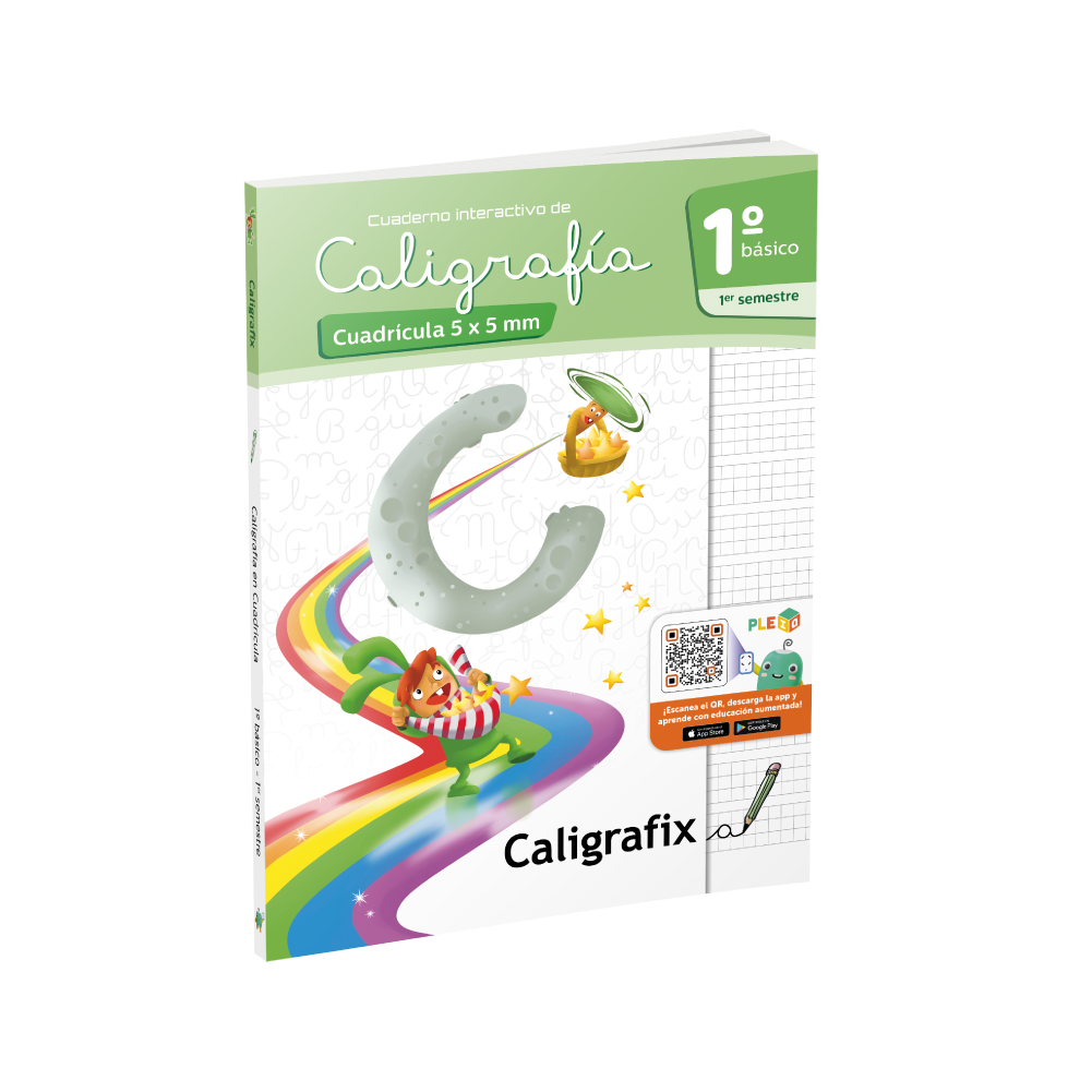 Caligrafia Cuadricula 1 Primer Semestre Caligrafix 5mm