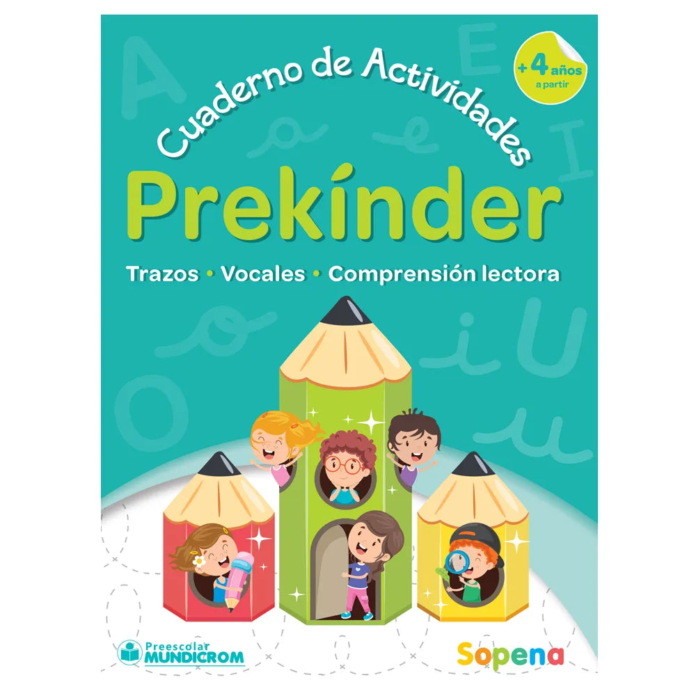 Libro Actividades Caligrafia Pre Kinder - Sopena