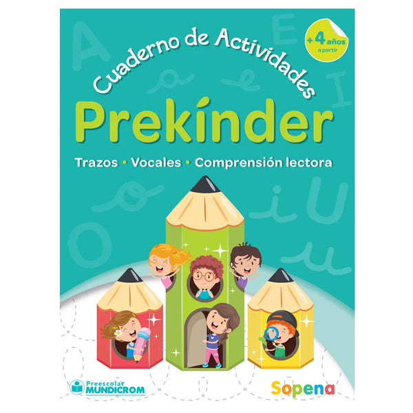 Libro Actividades Caligrafia Pre Kinder - Sopena