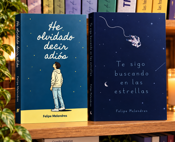 Pack Felipe Melendres – He olvidado decir adiós + Te sigo buscando en las estrellas