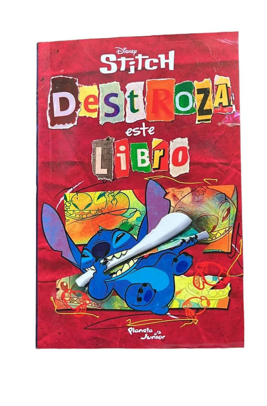 stitch. destroza este libro