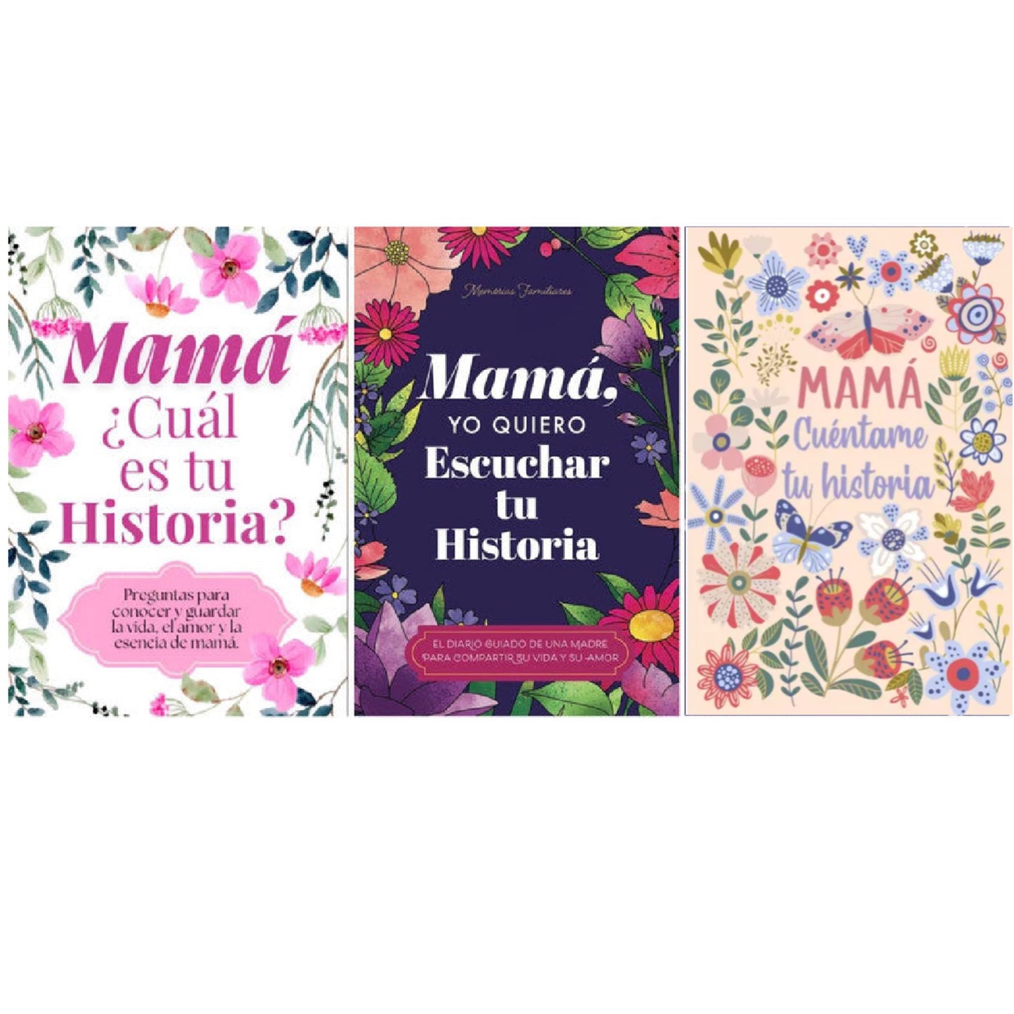 mama, ¿ cual es tu historia? ( pack de 3 libros )