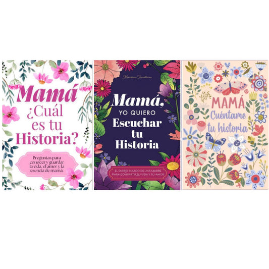 mama, ¿ cual es tu historia? ( pack de 3 libros )