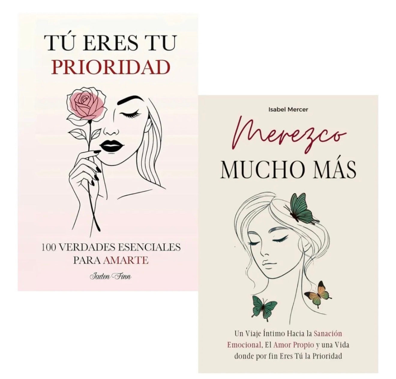 pack de libros tu eres tu prioridad + merezco mucho mas