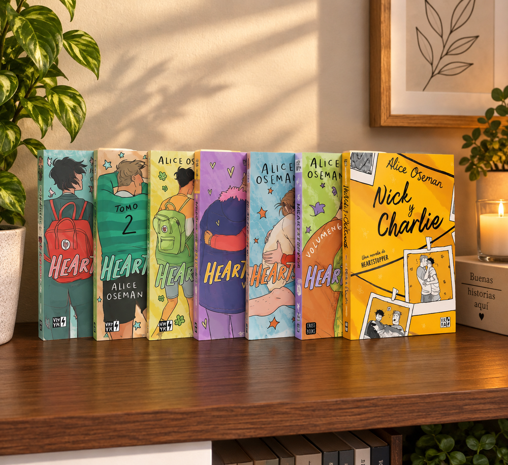 Pack Heartstopper 7 Libros - Alice Oseman