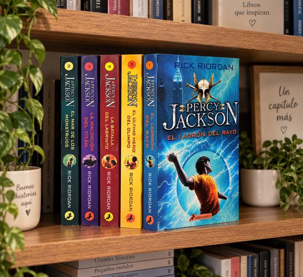 saga percy jackson - rick riordan