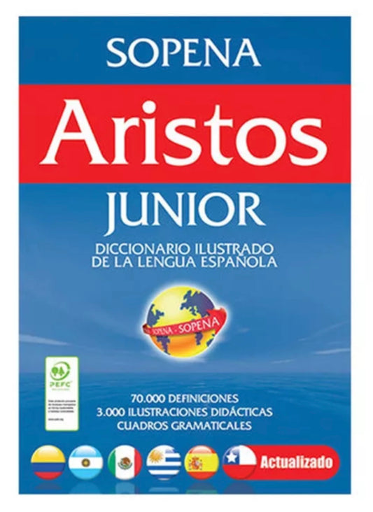 ARISTOS JUNIOR DICCIONARIO ILUSTRADO DE LA LENGUA ESPAÑOLA - SOPENA