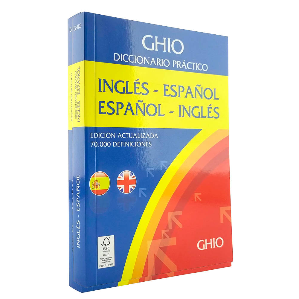 DICCIONARIO PRACTICO INGLES - ESPAÑOL   ESPAÑOL - INGLES GHIO   SOPENA