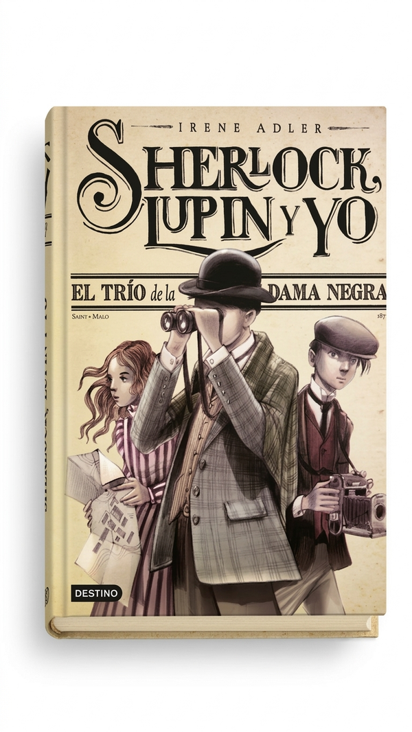 Sherlock, Lupin y Yo: El Trío de la Dama Negra